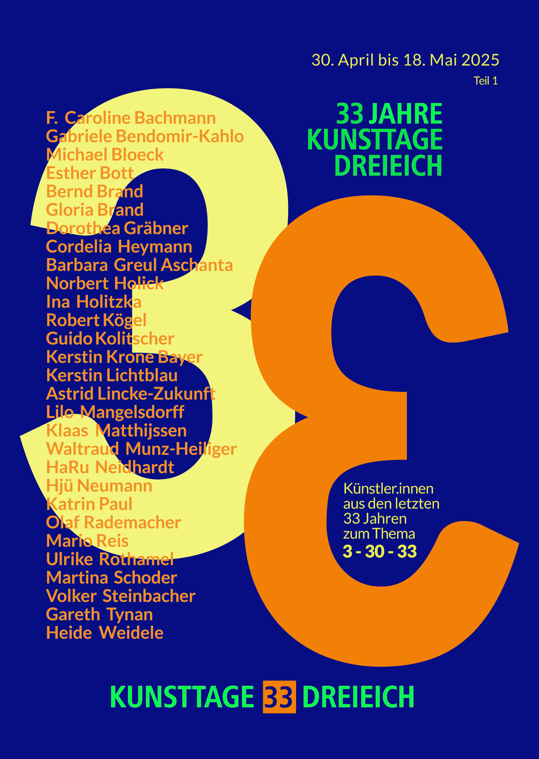 33. Kunsttage Dreieich Frühjahr